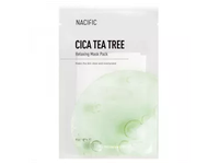 NACIFIC lakštinė veido kaukė CICA TEA TREE RELAXING MASK, 1 vnt.