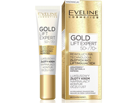 Paakių kremas Eveline Gold Lift Expert, 15 ml, 70+