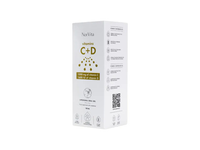 NorVita Liposomal Vitamins C+D, maisto papildas, 100 ml
