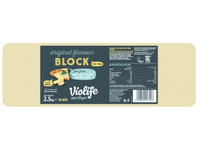 Augalinės kilmės sūris  VIOLIFE original, 2,5kg
