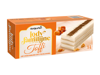 Vaniliniai ledai AUGUSTO su karamele, 480 g