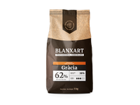 Juodas šokoladas BLANXART, Gracia 62 %, 5 kg