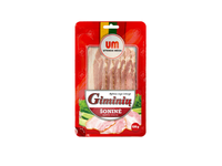 Karštai rūkyta GIMINIŲ šoninė griežinėliais, I r., 120 g