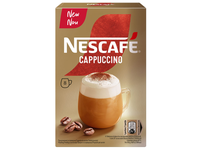 Tirpi kava NESCAFE CAPPUCCINO, 8 x 13,5 g