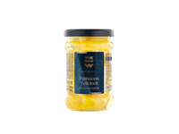 Sūriu įdaryti patisonai YELLOBELL WELL DONE PREMIUM, rapsų aliejuje, 250 g