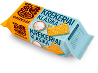 Krekeriai GAIDELIS, klasikiniai, 72g