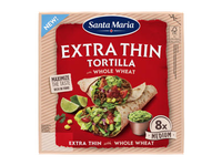 Plonos kvietinės pilnagrūdės tortilijos SANTA MARIA, 240 g