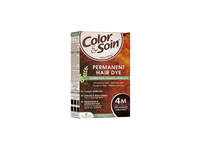 Ilgalaikiai plaukų dažai COLOR & SOIN, raudonmedžio ruda (4M), 135 ml