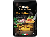 Itališki kietųjų kviečių makaronai TORTIGLIONI BILLA PREMIUM, 500 g