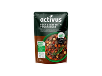 Jautienos troškinys su daržovėmis ACTIVUS, 280 g