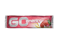 Energinis batonėlis BioTechUSA Go Energy Bar, jogurtinis, braškių skonio, 40 g