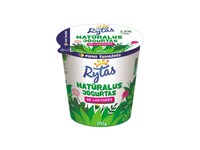Jogurtas RYTAS, be laktozės, natūralus, 2,5% rieb., 370 g