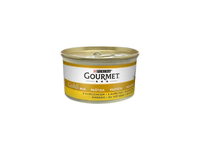 Konserv. kačių ėdalas GOURMET GOLD vištienos putėsiai, 85 g