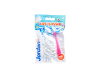 JORDAN, dantų siūlas vaikams, vaisių skonio su laikikliu "Kid Flosser", 36 vnt.