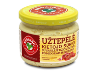 Kietojo sūrio užtepėlė su kumpiu KKF, 280 g