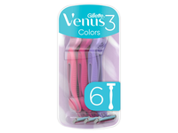 Vienk. skustuvai VENUS 3 Yel, 6 vnt.