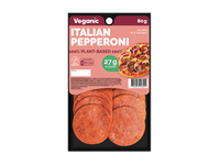 Augalinės kilmės dešra ITALIAN PEPPERONI, 80 g
