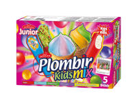 Valgomieji ledai JUNIOR KIDS MIX, 5 vnt., 315 g