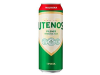 Alus UTENOS Pilsner, 4,6 %, 0,568 l, skardinė D