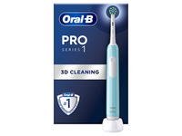 Elektrinis dantų šepetėlis ORAL-B Pro 1, Caribbean Blue, 1 vnt.