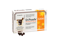 D-PEARLS 3200 vitaminas D3, 80 mcg, 80 kapsulių