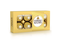 Šokoladiniai saldainiai FERRERO ROCHER, 100 g
