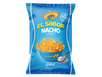 Kukurūzų traškučiai EL SABOR, su druska, 100 g