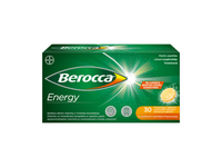 BEROCCA ENERGY vitaminų kompleksas, šnypščiosios tabletės, N30