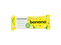 Veganiškas batonėlis THE BEGINNINGS su bananais, 40 g
