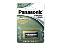 Elementai PANASONIC 9V, (6LR61EPS/1B),  vnt