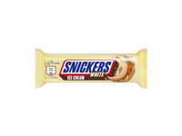 Ledų batonėlis SNICKERS WHITE, 41 g