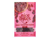 Jumbo džiovintos razinos NICE BITES, 200 g