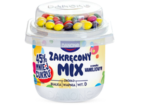 Vanil. sk. jogurtas šokol. dražė DANONE, 125g