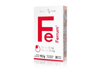FORMULA VITALE Geležis 25 mg FERRUM+, N30