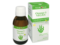 NORSAN OMEGA-3 VEGAN citrinų skonio aliejus, 100 ml
