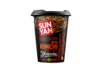 Greitai paruošiami Makaronai Sun Yan yakisoba su kimchi skonio padažu