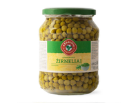 Konservuoti KĖDAINIŲ žalieji žirneliai, 660g/445g