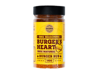 Mėsainių maltinių prieskonių mišinys BBQ BURGER'S HEART, 190 g