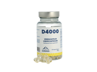 NORDAID D4000 LIQUID CAPSULES su vitaminu D3, 60 Kapsulės