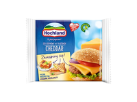 HOCHLAND Cheddar lydytas sūris riekelėmis, 130 g