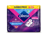 Higien. įklotai LIBRESSE ULTRA NIGHT, 26 vnt.