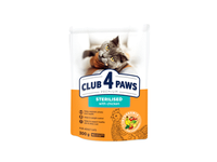 Club 4 Paws Premium visavertis pašaras suaugusioms sterilizuotoms katėms, 300 g
