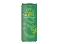 Putoj. vyno gėrimas CIAO MOJITO, 6,5 %, 0,2 l