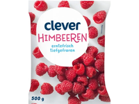Šaldytos avietės CLEVER, 300 g