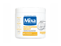 MIXA, NIACINAMIDE BRIGHT odą skaistinantis veido, kūno ir rankų kremas, 400ml.