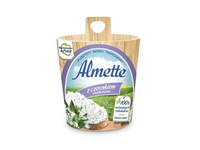 Tepamas varškės sūris ALMETTE, su česnakais, 150 g (24)