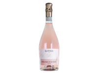 Putojantis vynas BOTTER, Prosecco Spumante, Rose, ypač sausas, 11%, 0,75 l