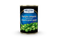 Konservuoti žaliojo jalapeno griežinėliai Helcom, 3kg/1,6kg