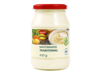 Majonezas RIMI TRADICINIS, 62 % rieb., 430 g