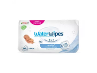 WATERWIPES drėgnos servetėlės kūdikiams SENSITIVE, 3 pak. x 48 vnt.